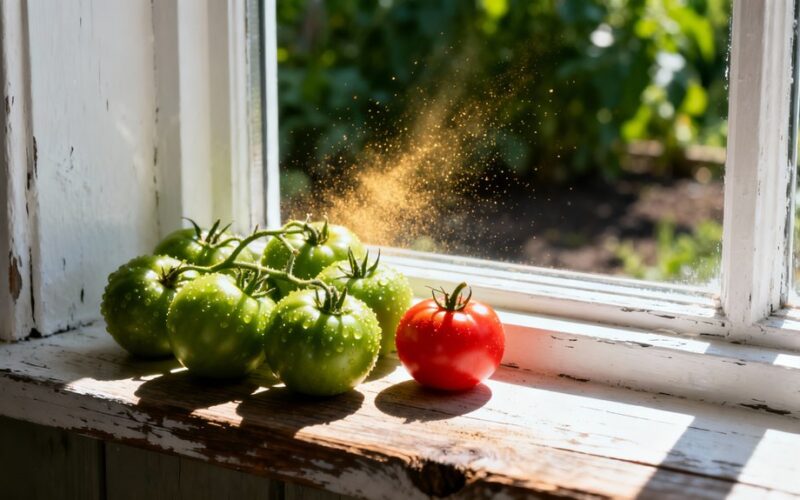 speed up tomato ripening