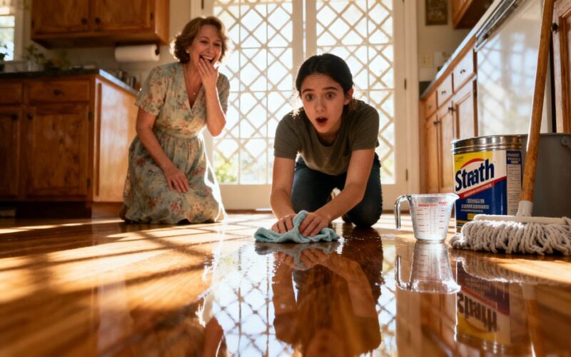 starch floor shine recipe
