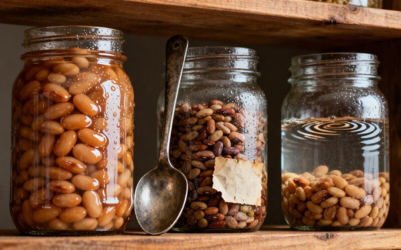 store beans airtight cool