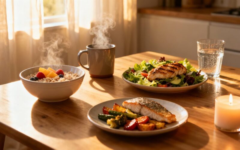 time weighted meal timing