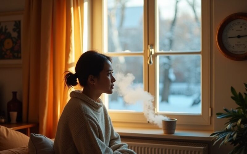 ventilate regularly during heating season