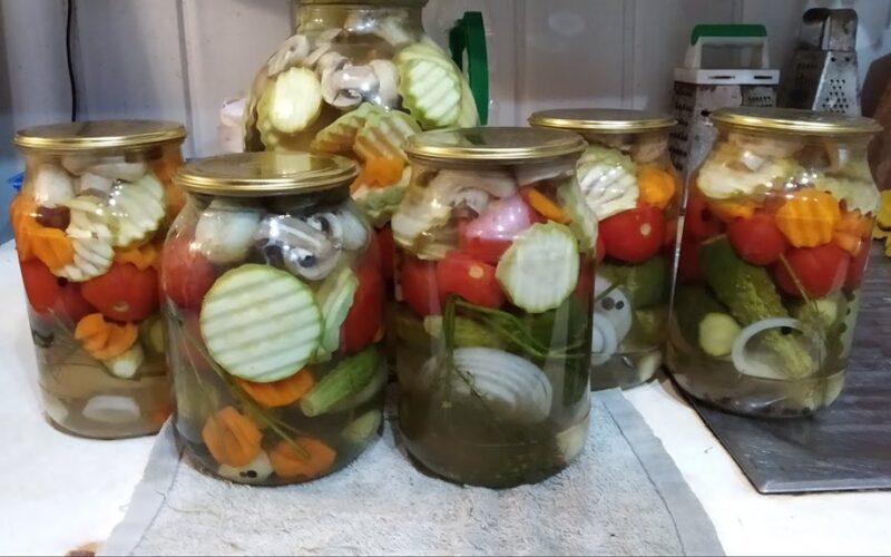 1 kilogram vegetables 3 days meal