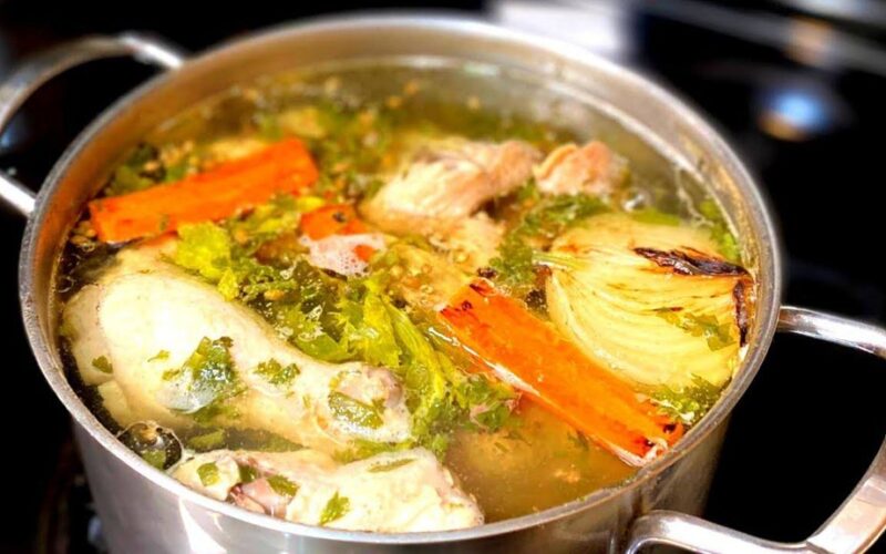 add vinegar when boiling