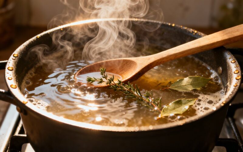 aroma concentrated by evaporation