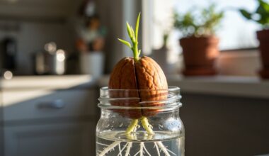 avocado pit sprouts fast