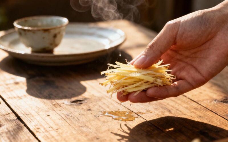 chew ginger postmeal speeds metabolism