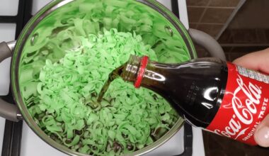 cola and soap cleaning hack