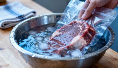cold water bag thawing technique