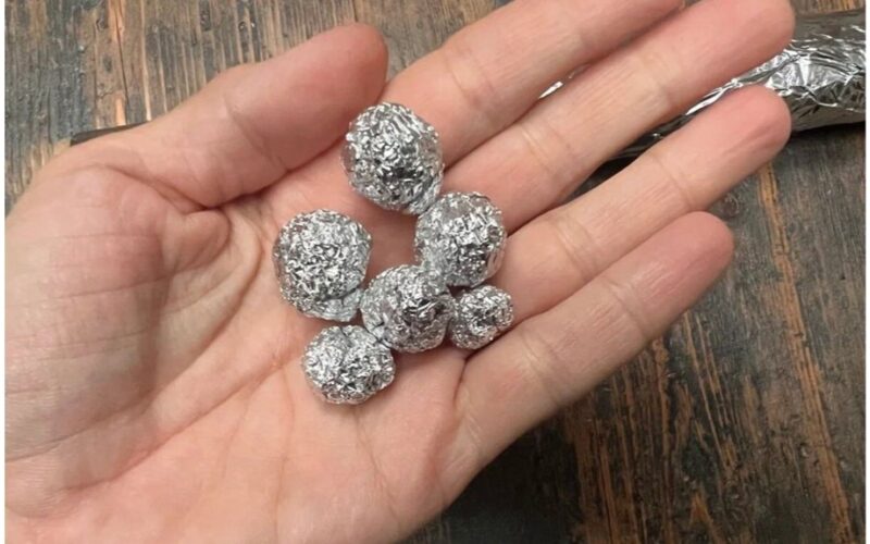 foil balls prevent clogging