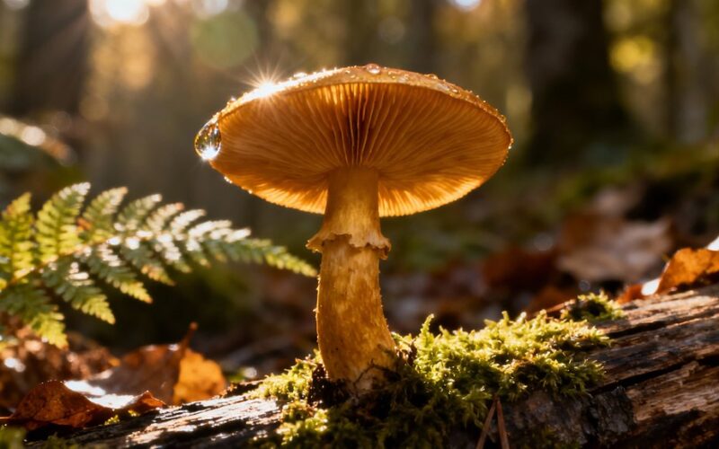 hidden chicken flavored mushroom discovery