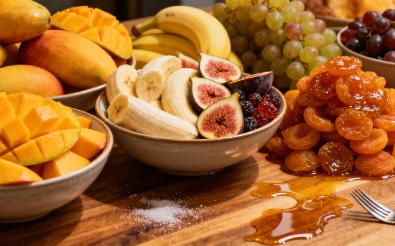 high sugar fruits cause weightgain