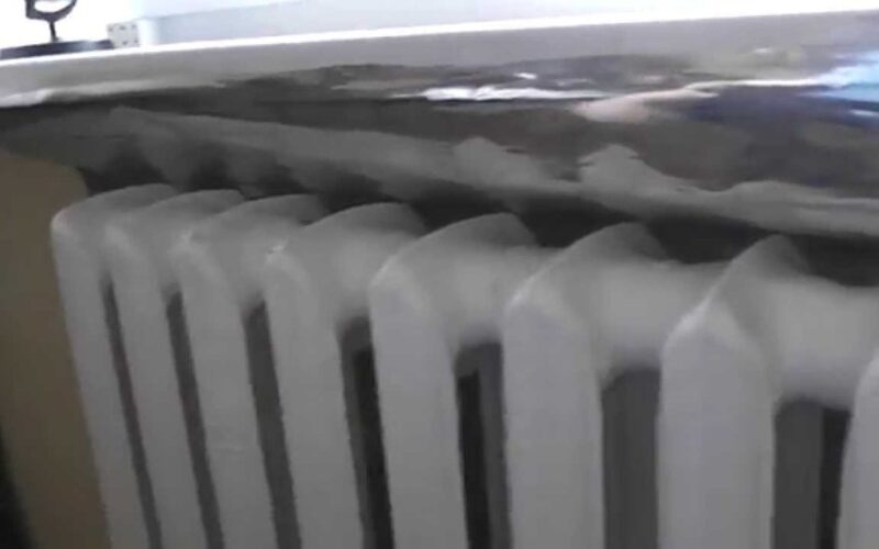 hung drying radiators winterly