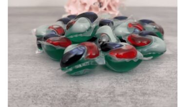 laundry capsule caused unexpected problems