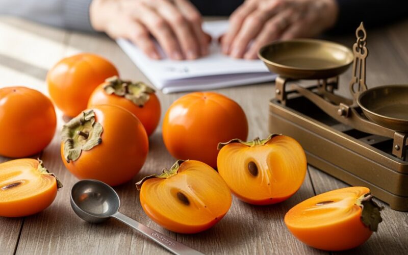 limit persimmons to few