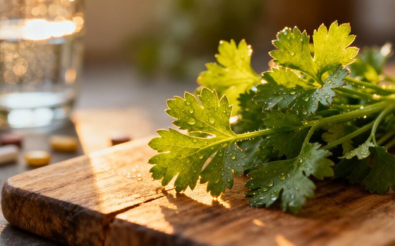 parsley restores vascular vitality
