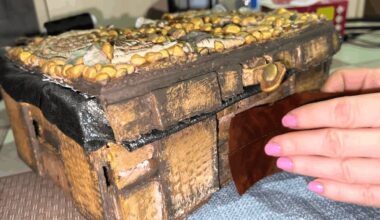 preserve leaves with solution