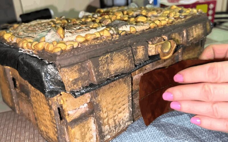 preserve leaves with solution