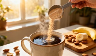 protein packed morning coffee boost