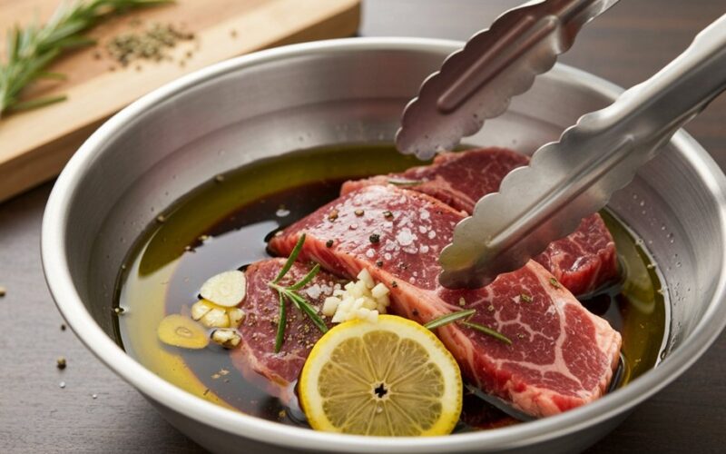 quick five minute meat marinade