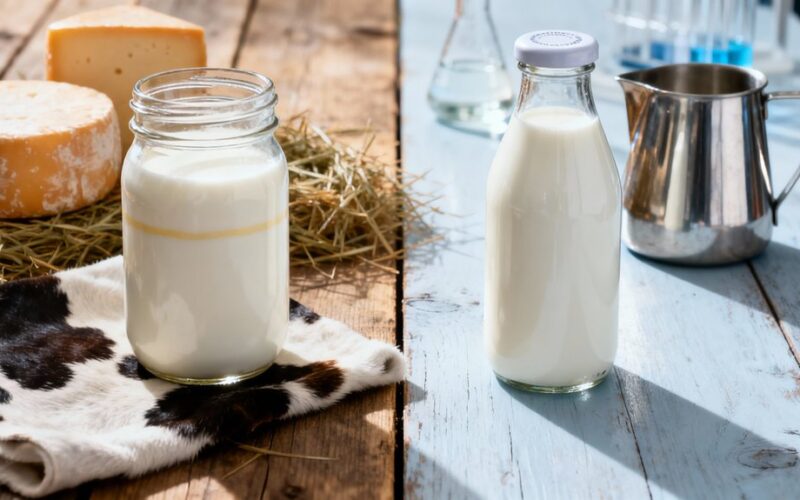 raw versus pasteurized milk
