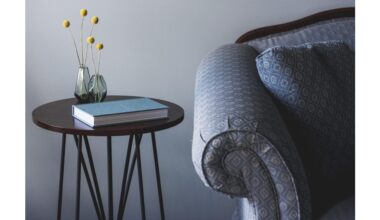 rearrange sofa to expand space