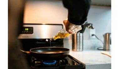 reduce oil temperature dry food