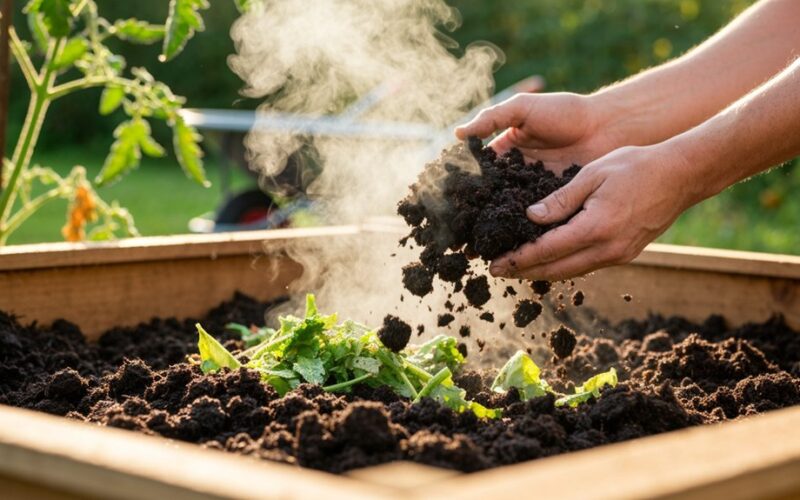 speeds compost decomposition significantly