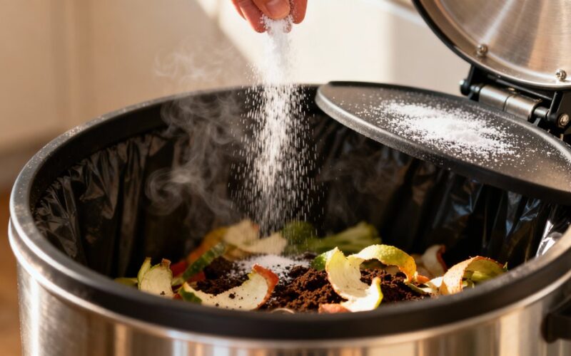 sprinkle trash bin deodorizer