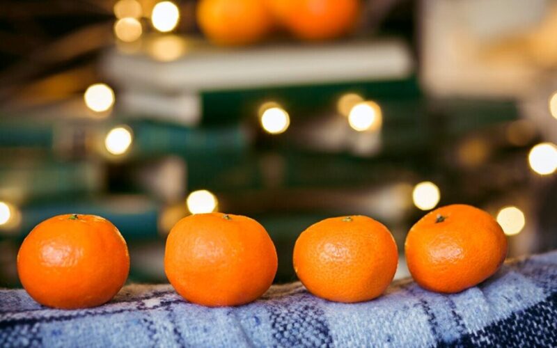 use tangerine peels radiator