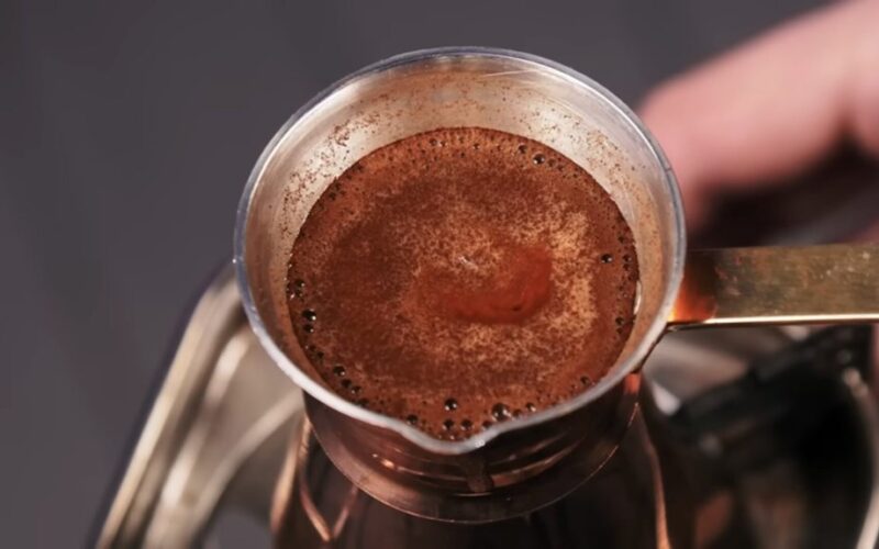 used stale preground supermarket beans