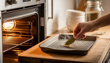 aromatic bay leaf oven trick
