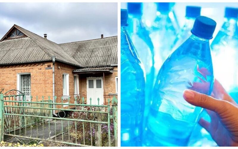 bottle tied gate prevents freezing