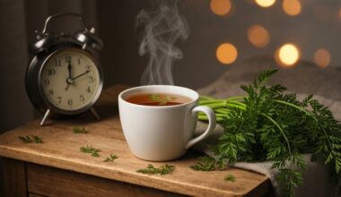 carrot leaf tea eases insomnia