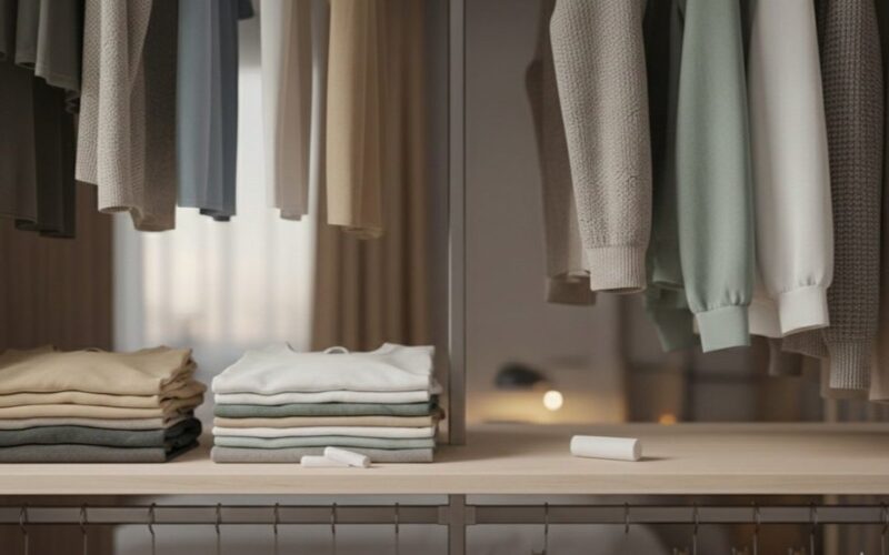 chalk in wardrobes prevents mildew