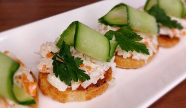 crab stick new year appetizer