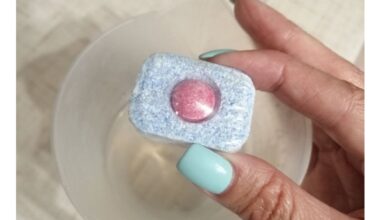 creative uses for dishwasher tablets