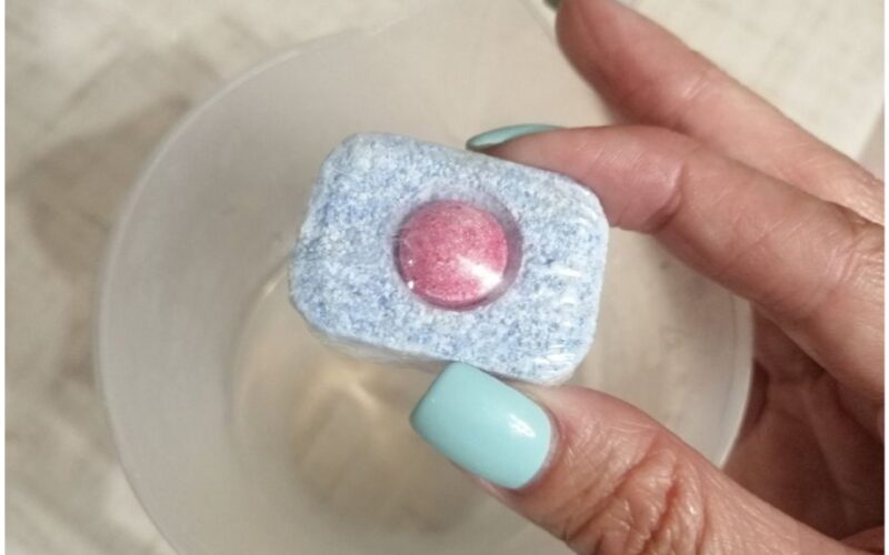 creative uses for dishwasher tablets