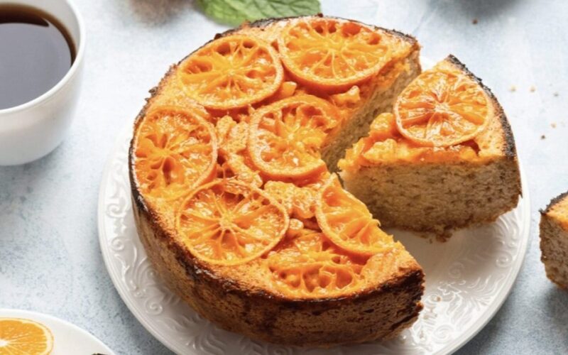 fragrant fluffy tangerine cake
