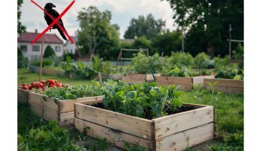 grandma hangs tinsel crowdless