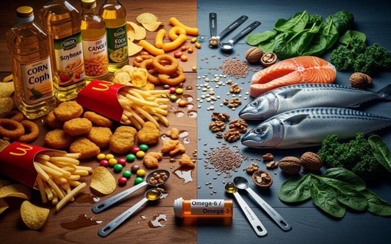 high omega 6 omega 3 ratio