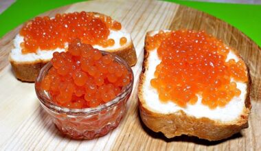 homemade caviar saves money