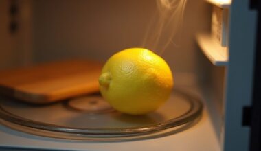 microwaving lemons prevents drying
