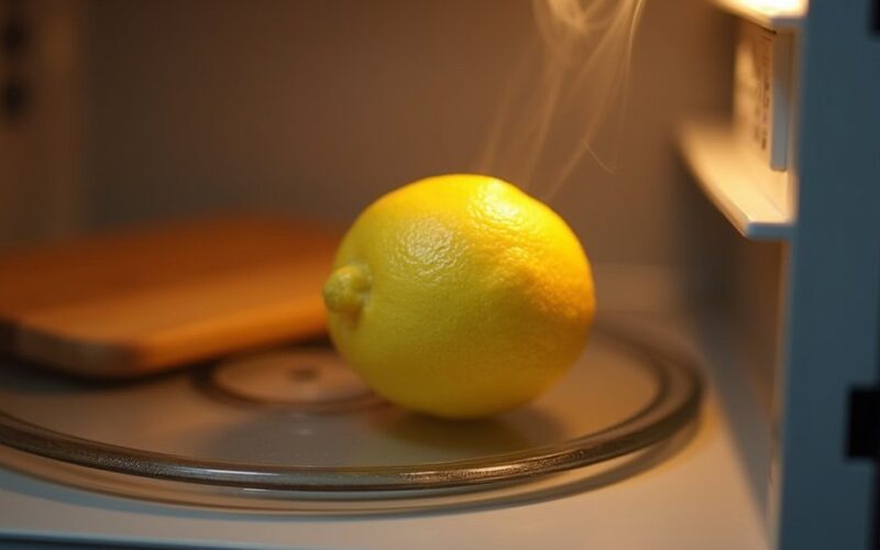 microwaving lemons prevents drying