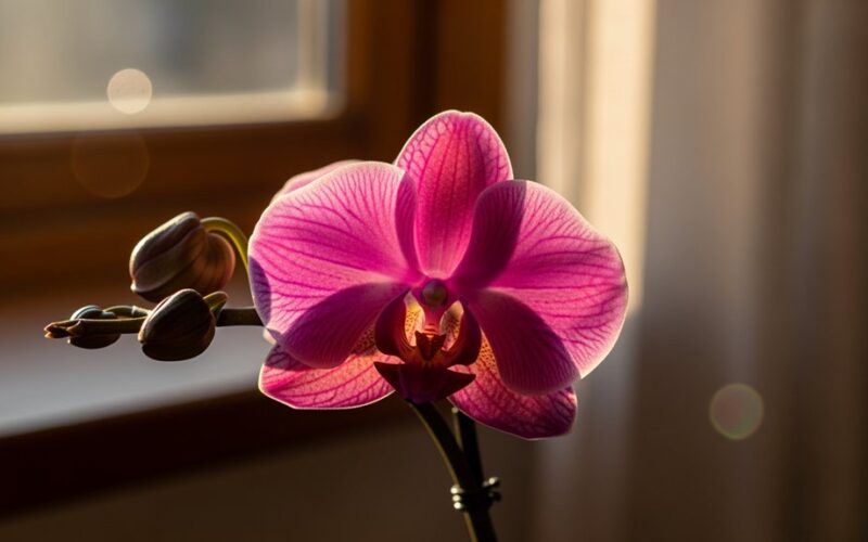 orchid blooms monthly after ritual