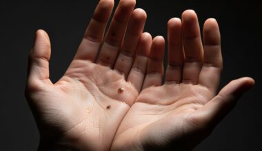 palm and finger mole meanings