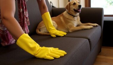 guminės pirštinės įveikia naminių gyvūnų plaukus