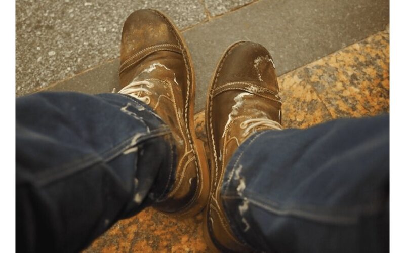 salt streaked shoes restored instantly