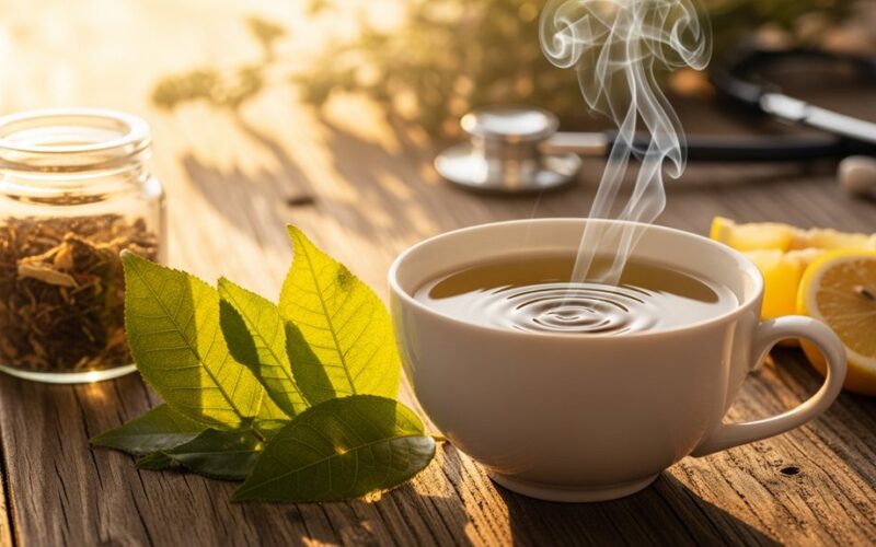tea boosts liver health