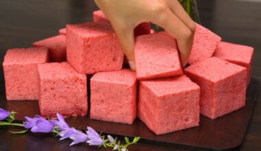 three ingredient no bake marshmallows