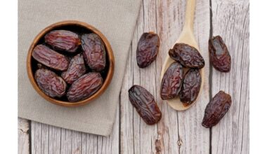 wash nuts and dried fruits